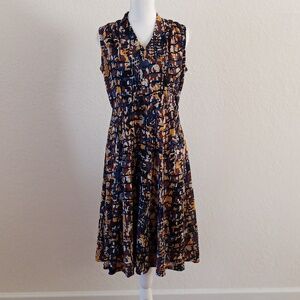 Jones NY multi colored petite large dress